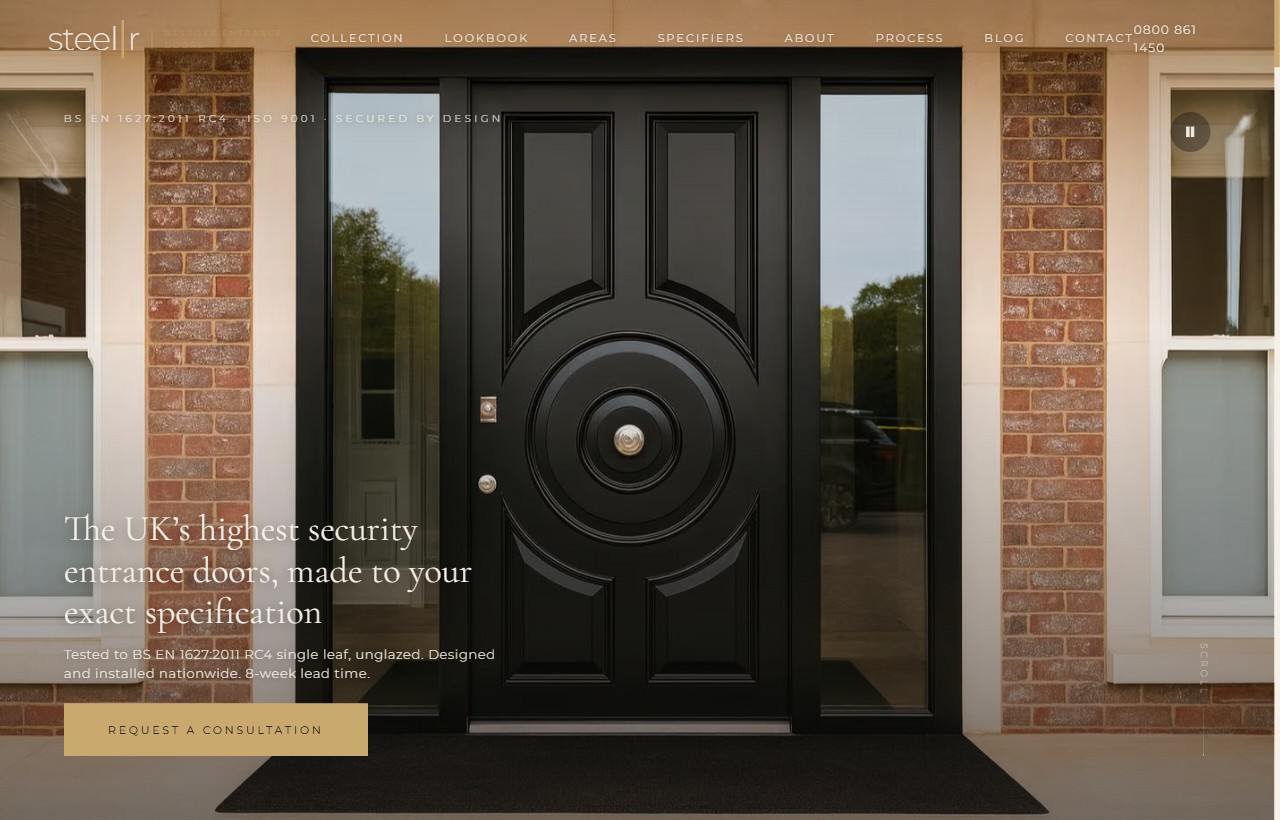 SteelR website